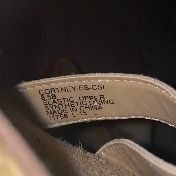 Ralph Lauren Courtney espadrilles wedge sandals size 8.5 - Picture 4 of 7